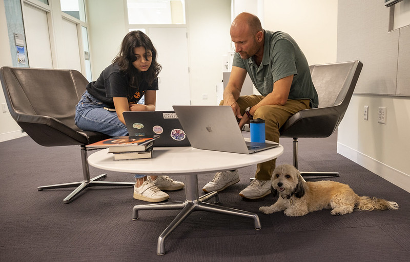 Photo by Alan Mittelstaedt of Keith Plocek at USC Annenberg